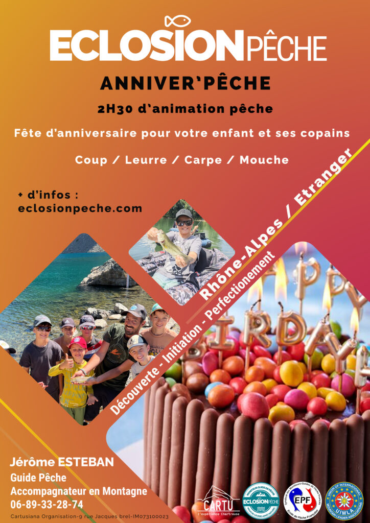 anniversaire pêche cadeau
